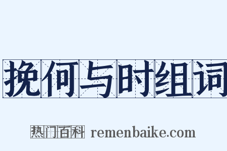 挽何与时组词是什么意思的图片